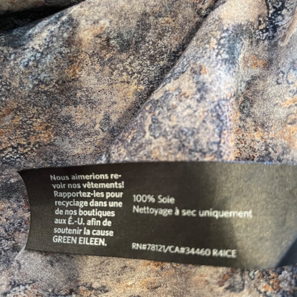 Eileen Fisher Silk Top - Picture 4 of 5